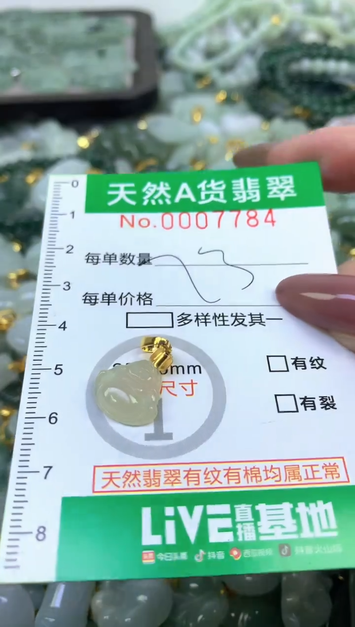 颈饰未镶嵌翡翠纯天然缅甸A货翡翠