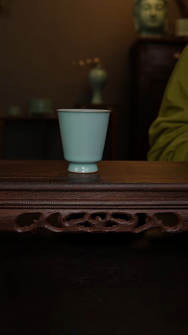 摆件仿古手工主人杯