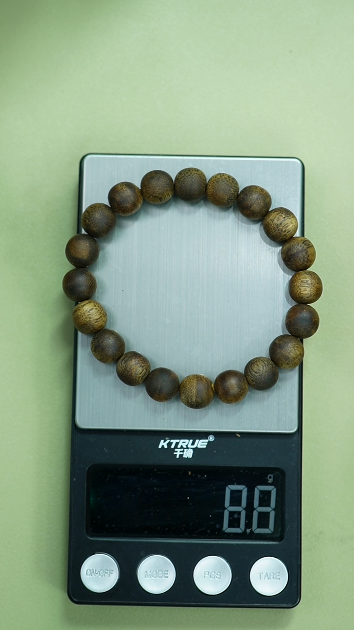 【闪购商品】沉香木手串10mm圆珠单圈8g+