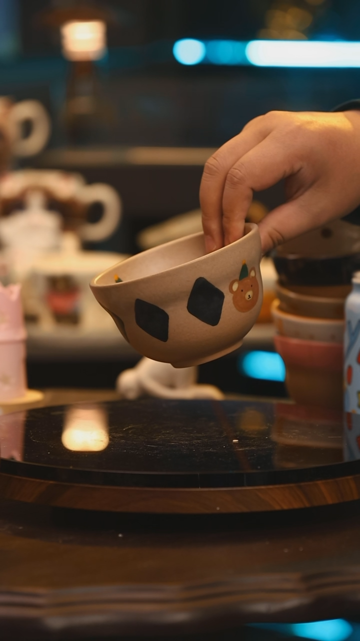 【闪购商品】摆件景德镇高温釉下彩手绘