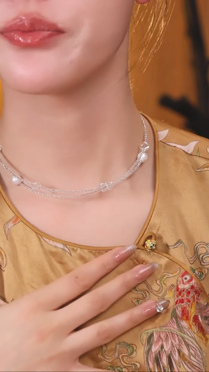 【闪购商品】淡水珍珠颈饰未镶嵌ZZ 项链