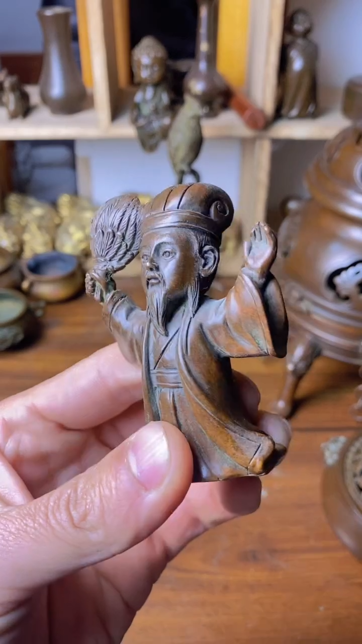 【闪购商品】苏工 普工精品铜 摆件熏香炉/摆件