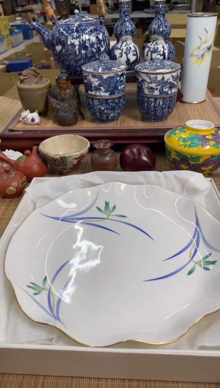 65号2只香兰舍盘子中古物品谨慎参拍直播链接