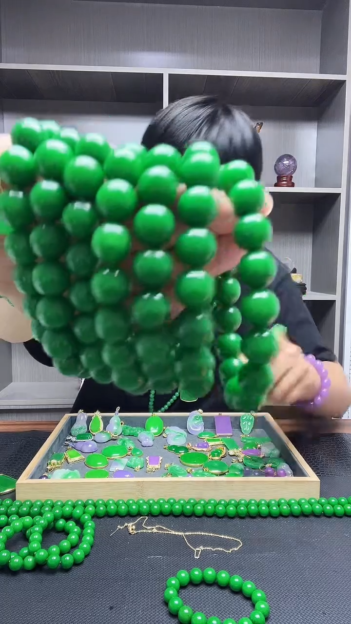 未镶嵌手链翡翠手链