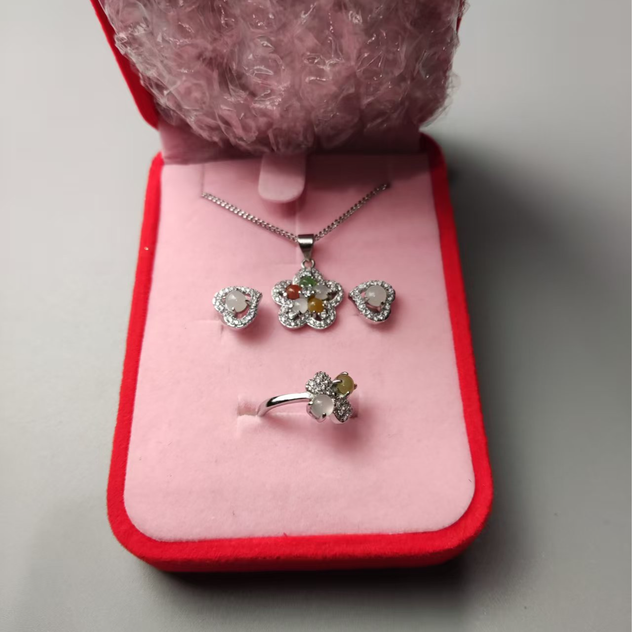 翡翠-----三件套0664