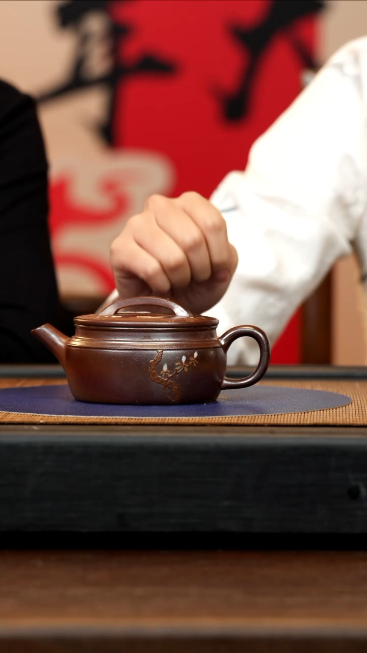 【闪购商品】紫砂茶壶GS 葛窑 汉瓦 220cc