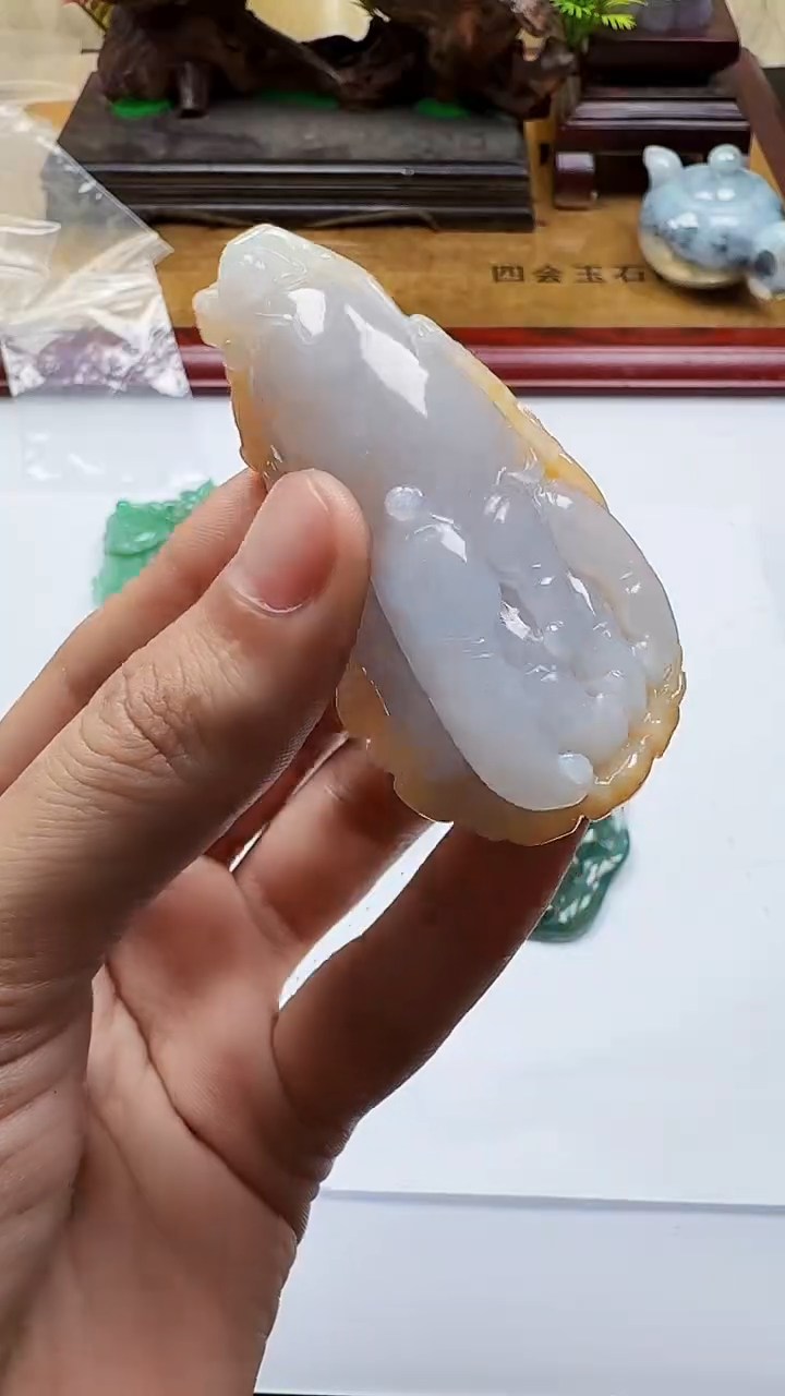 吊坠(不含链)未镶嵌翡翠1