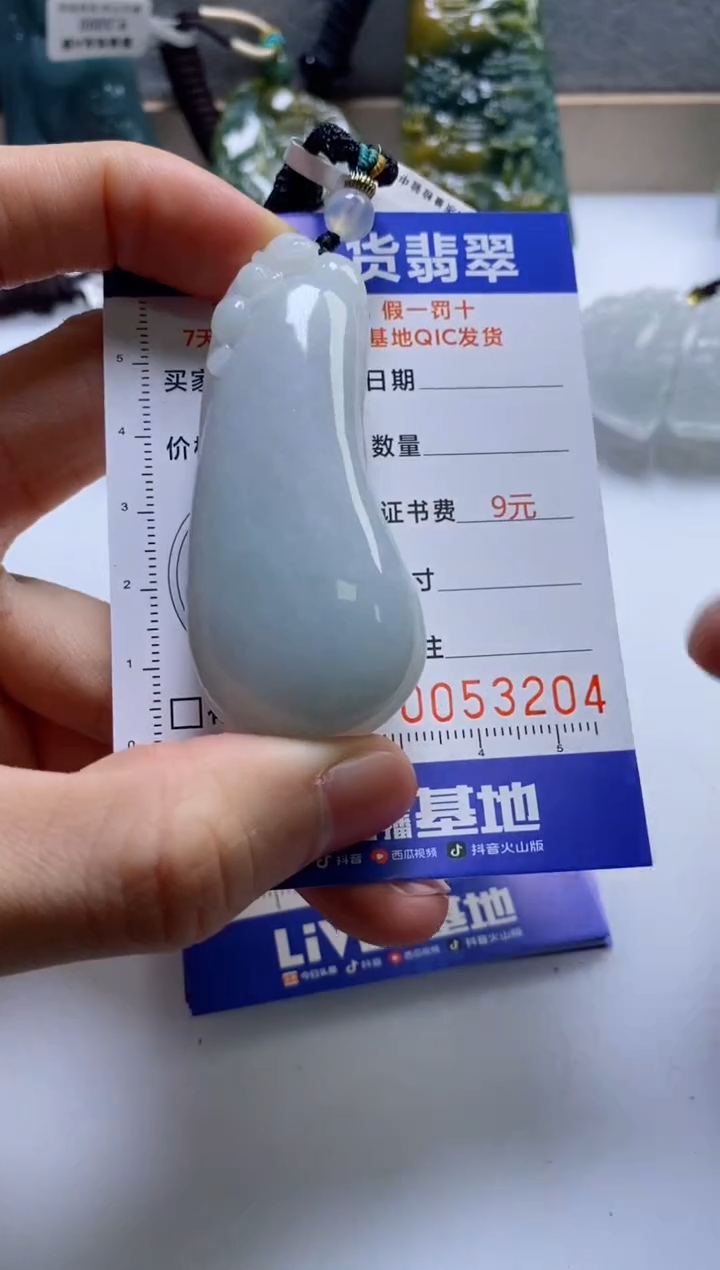 【闪购商品】翡翠挂件未镶嵌               