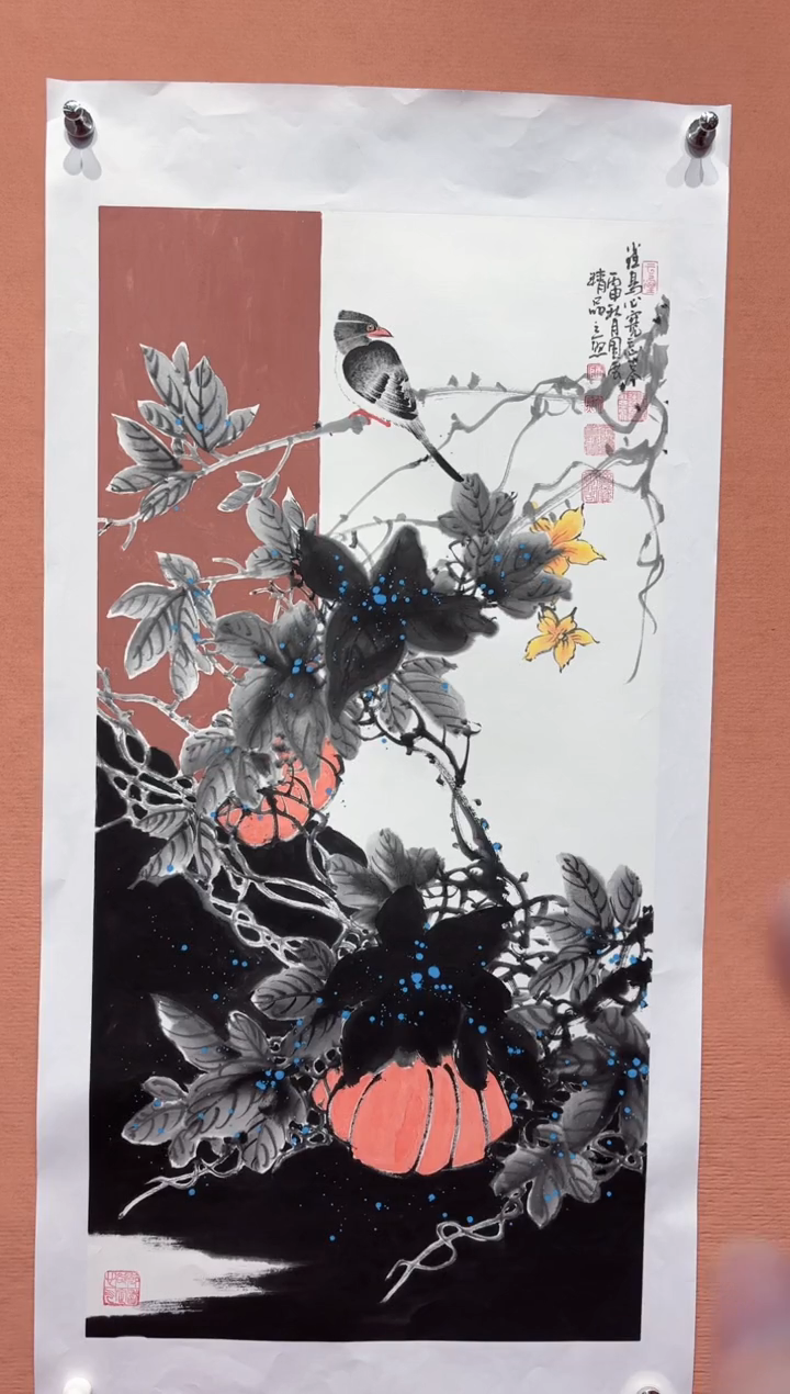 国画师立照老师国画作品