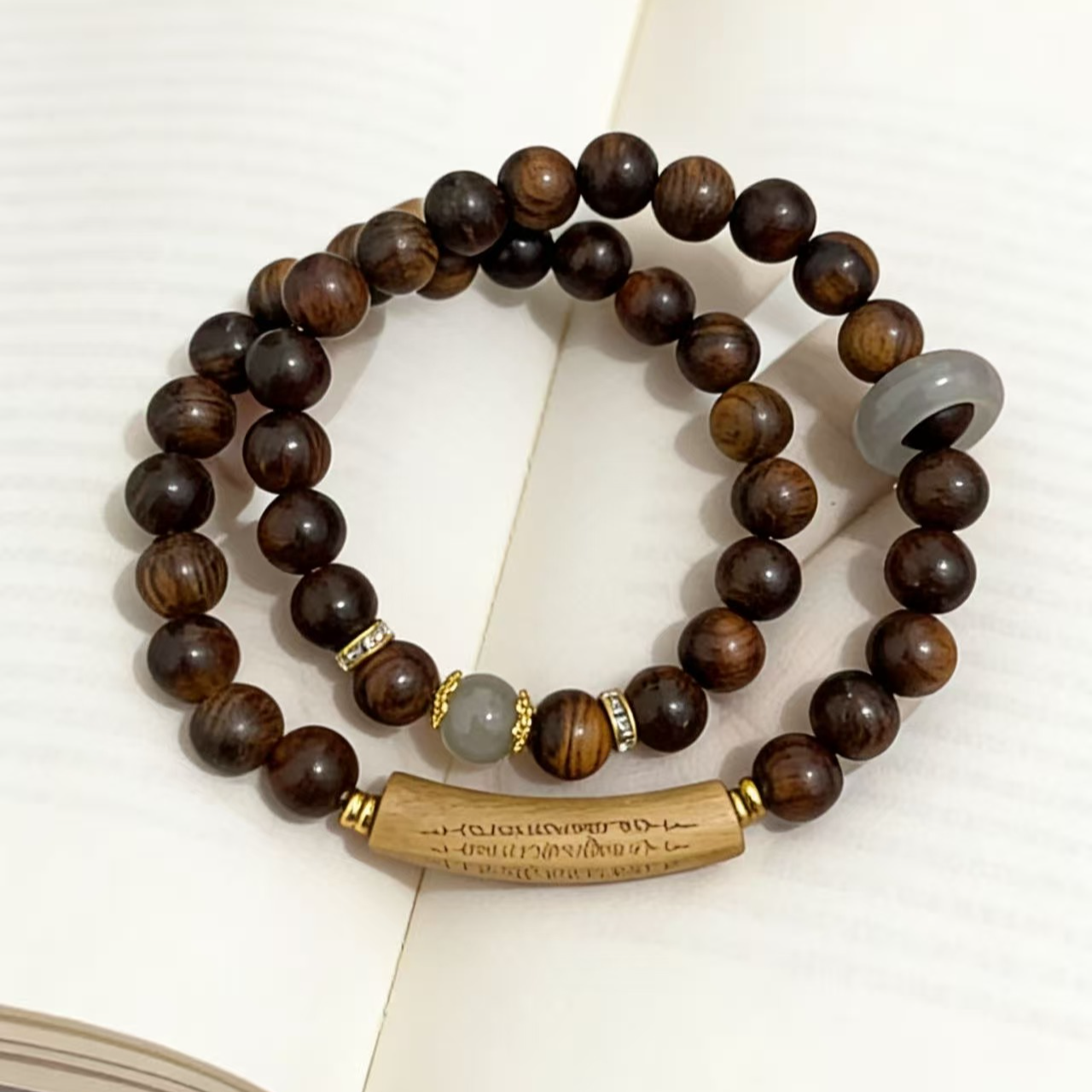 花梨半镯双圈手串 MTS 213