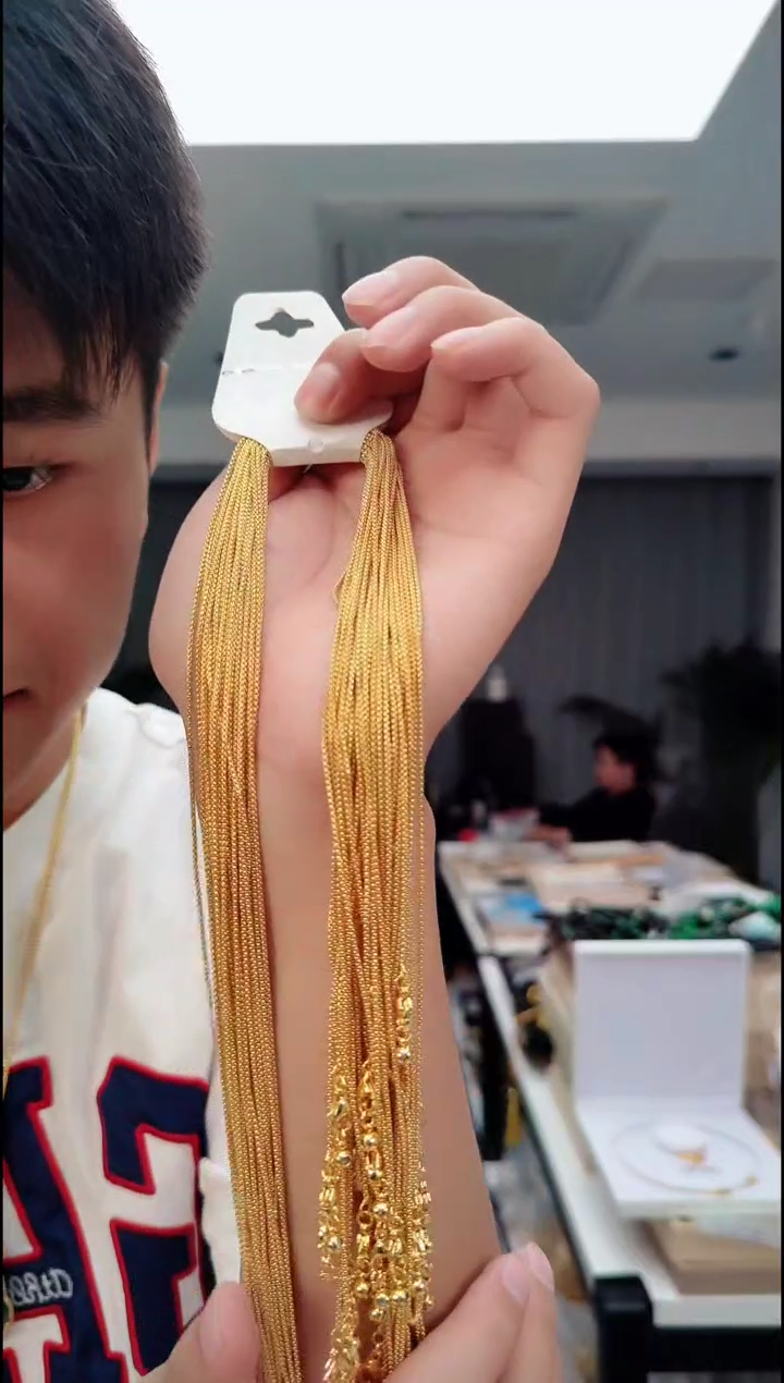 无合金0526黄色万能针链