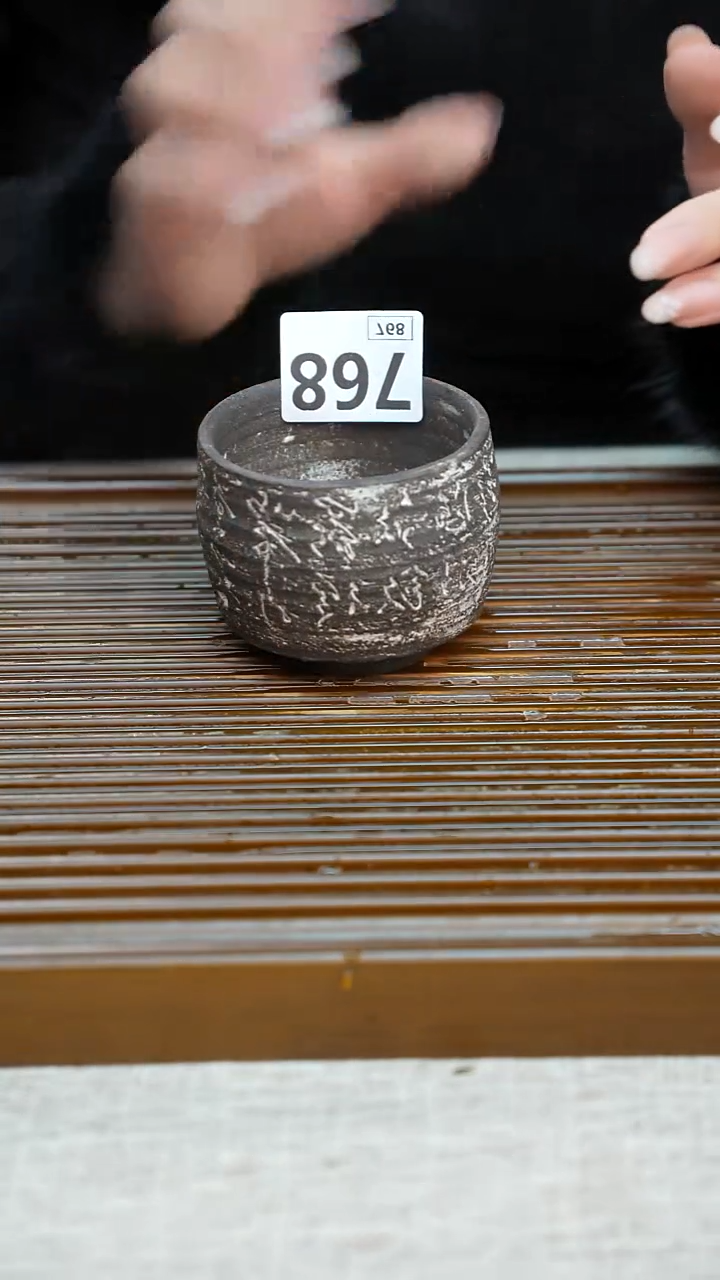 纯手工粗陶茶具每一只不一样