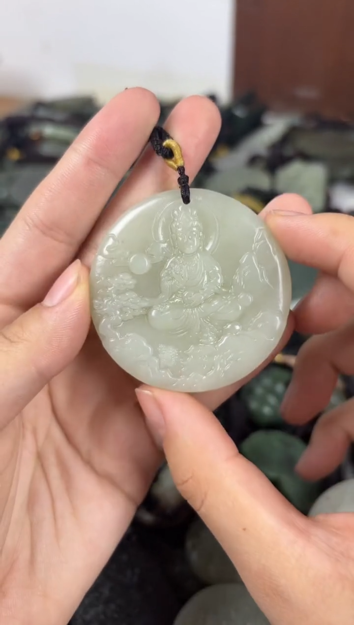 【闪购商品】和田玉颈饰未镶嵌1