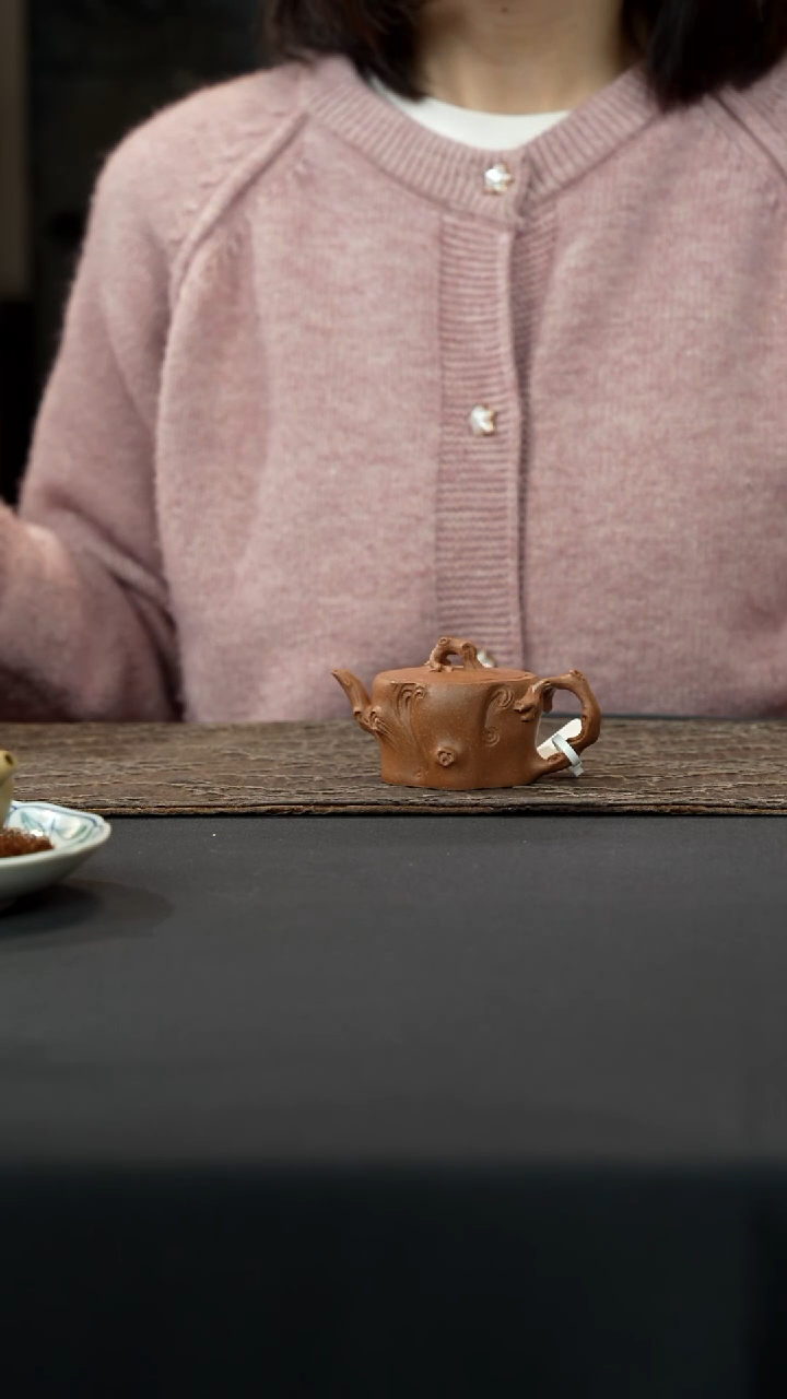 【闪购商品】紫砂茶壶老段泥小树桩80cc