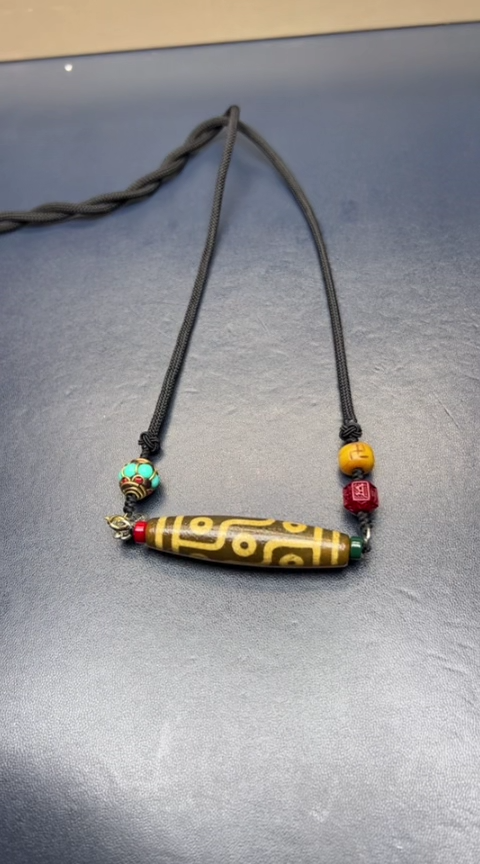 玛瑙/玉髓项链未镶嵌藏式经典9y项链