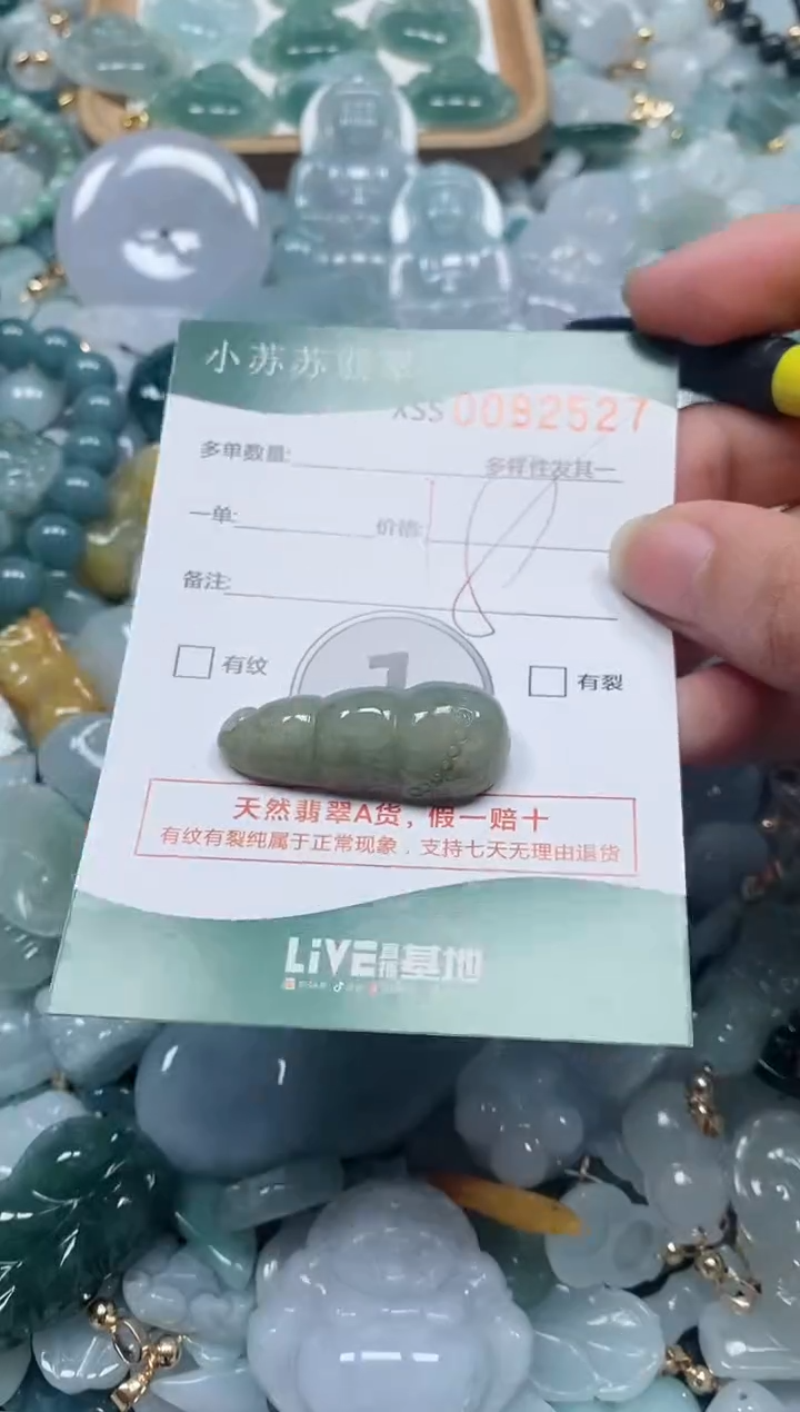 【闪购商品】翡翠颈饰未镶嵌闪购商品0092527