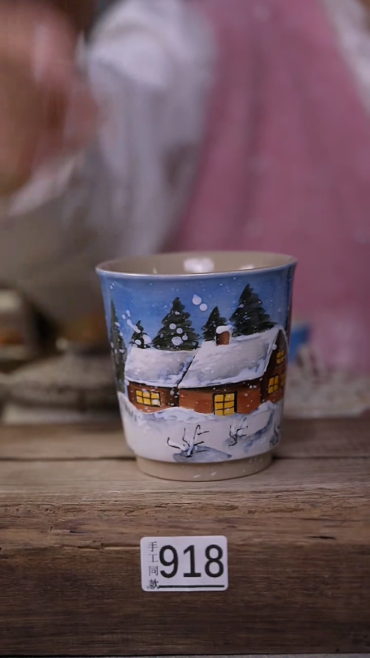 【闪购商品】瓷片新品！设计师款手绘/杯