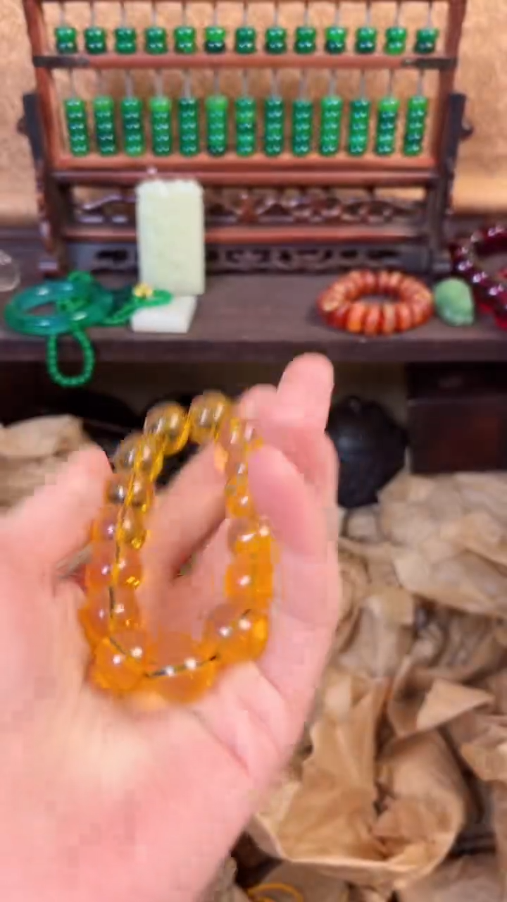 【闪购商品】金珀颈饰未镶嵌好运来直播间专属链接