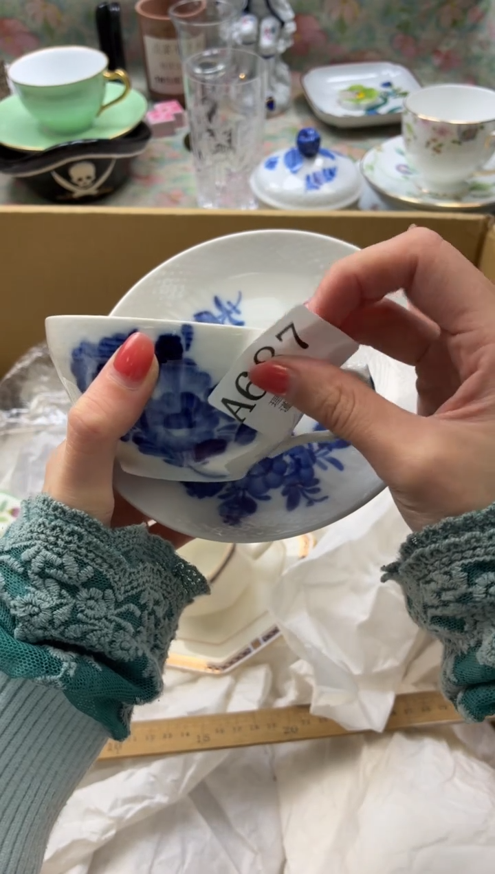 瓷片翠       A687