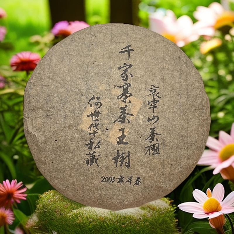 LG329-千家寨茶王树 生茶 357g