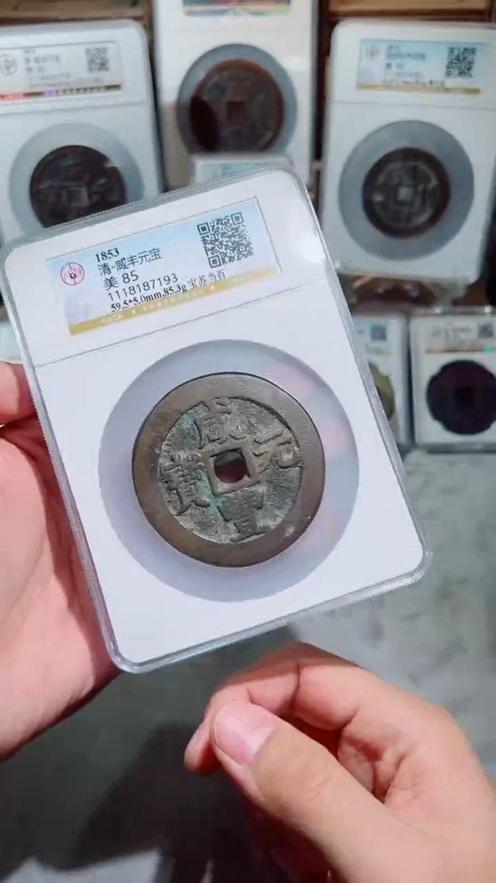 【闪购商品】铜咸丰元宝宝苏当百85