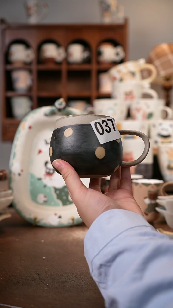 可爱川谷原创陶瓷8.5直播福利微瑕37