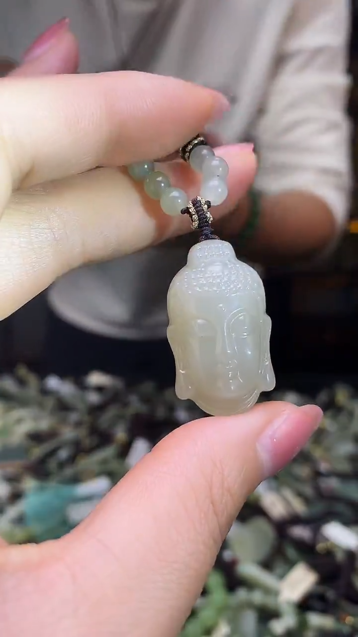 颈饰未镶嵌和田玉多样性发货，拍一发一