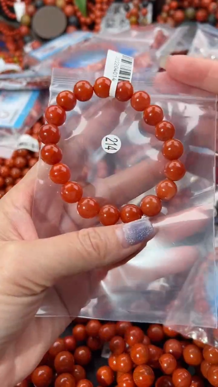 【闪购商品】南红玛瑙手串未镶嵌10+