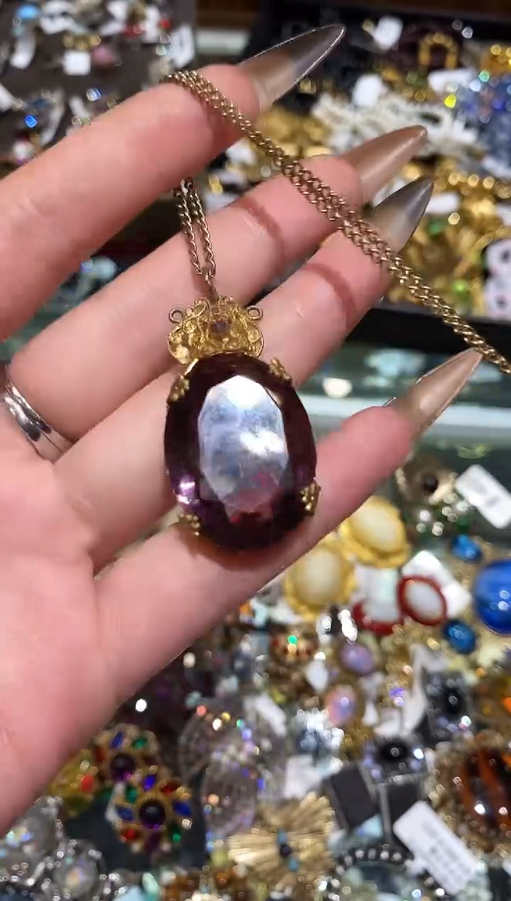 琉璃铜合金楚楚珠宝中古甄选不退换