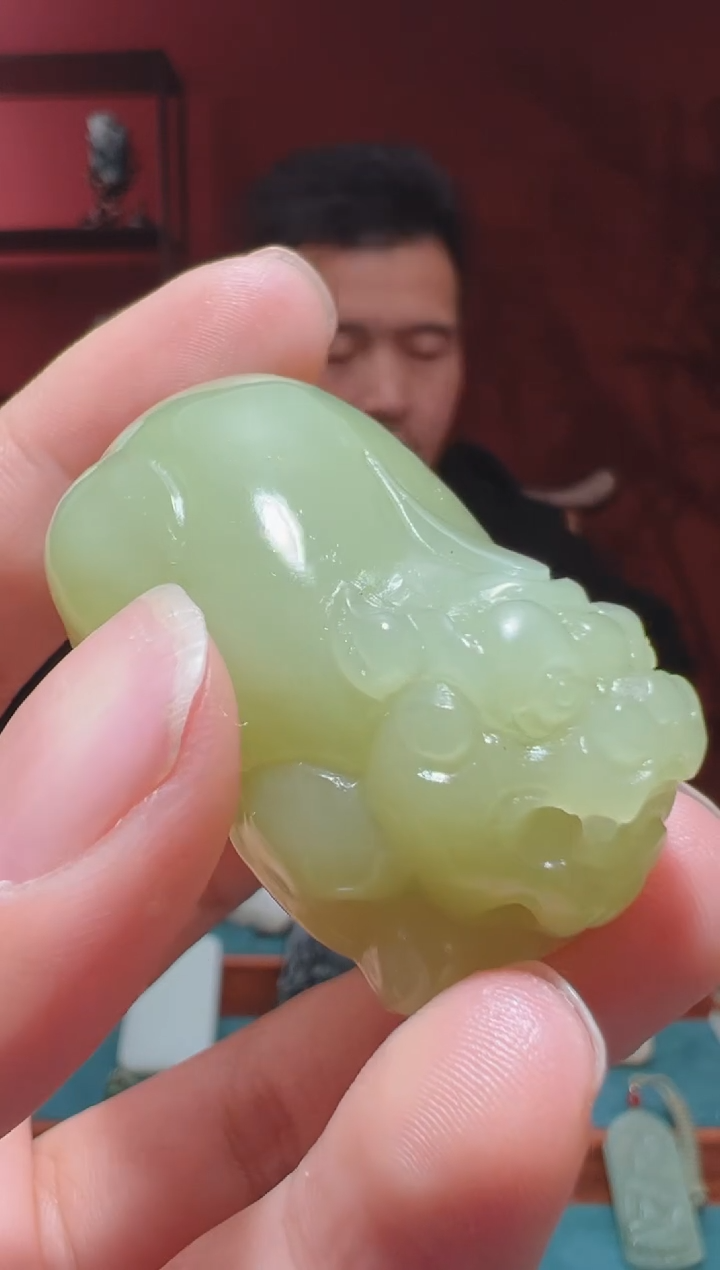 【闪购商品】和田玉吊坠(不含链)未镶嵌1