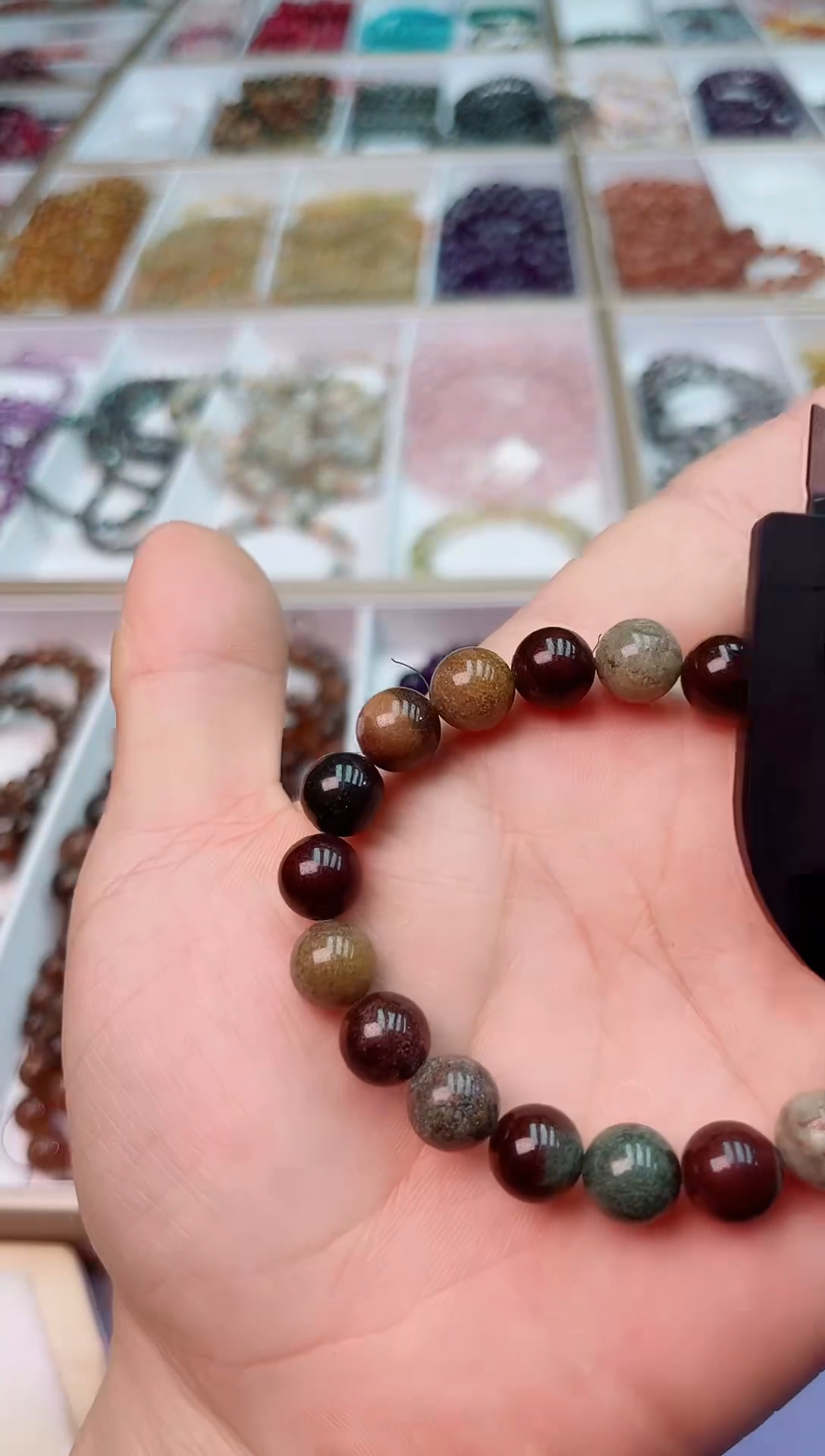 水晶手串未镶嵌125四季幽灵手串