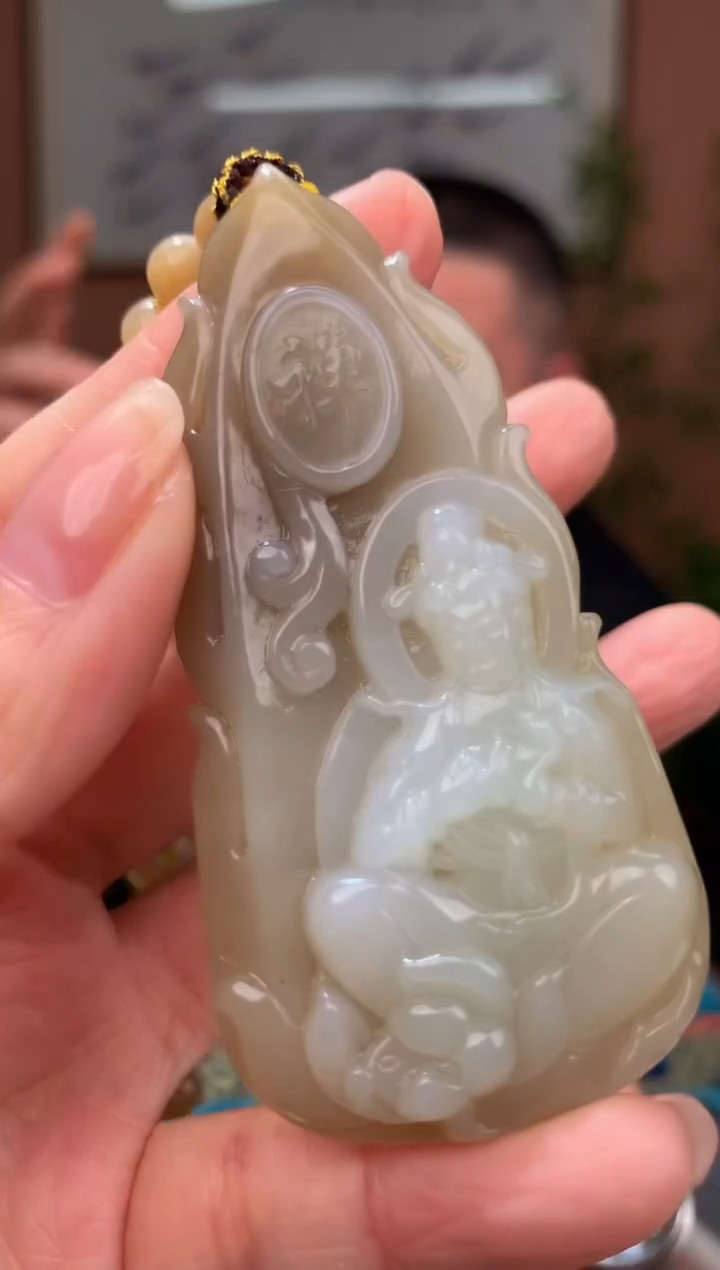 颈饰未镶嵌和田玉121257多样性发一