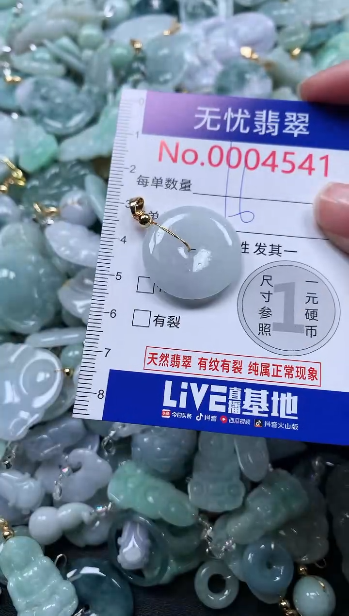 颈饰未镶嵌翡翠4541