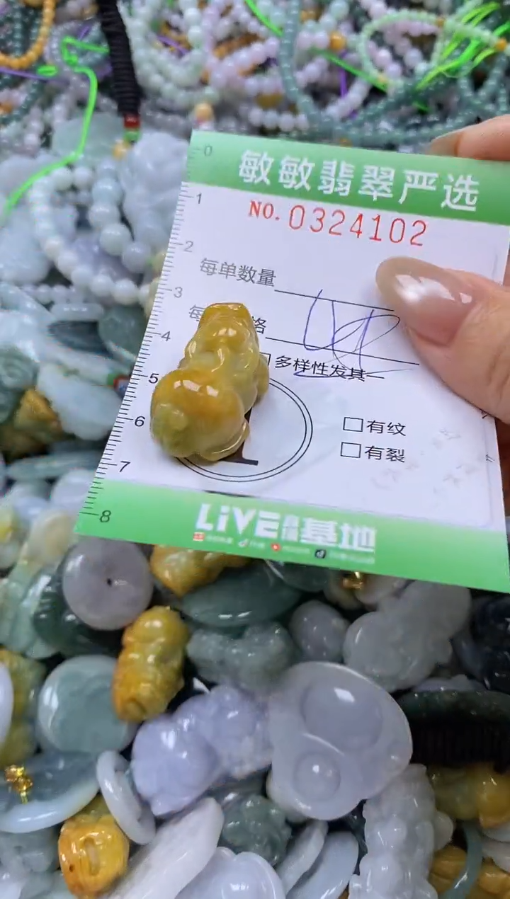 颈饰未镶嵌翡翠闪购0324102多样性发其一