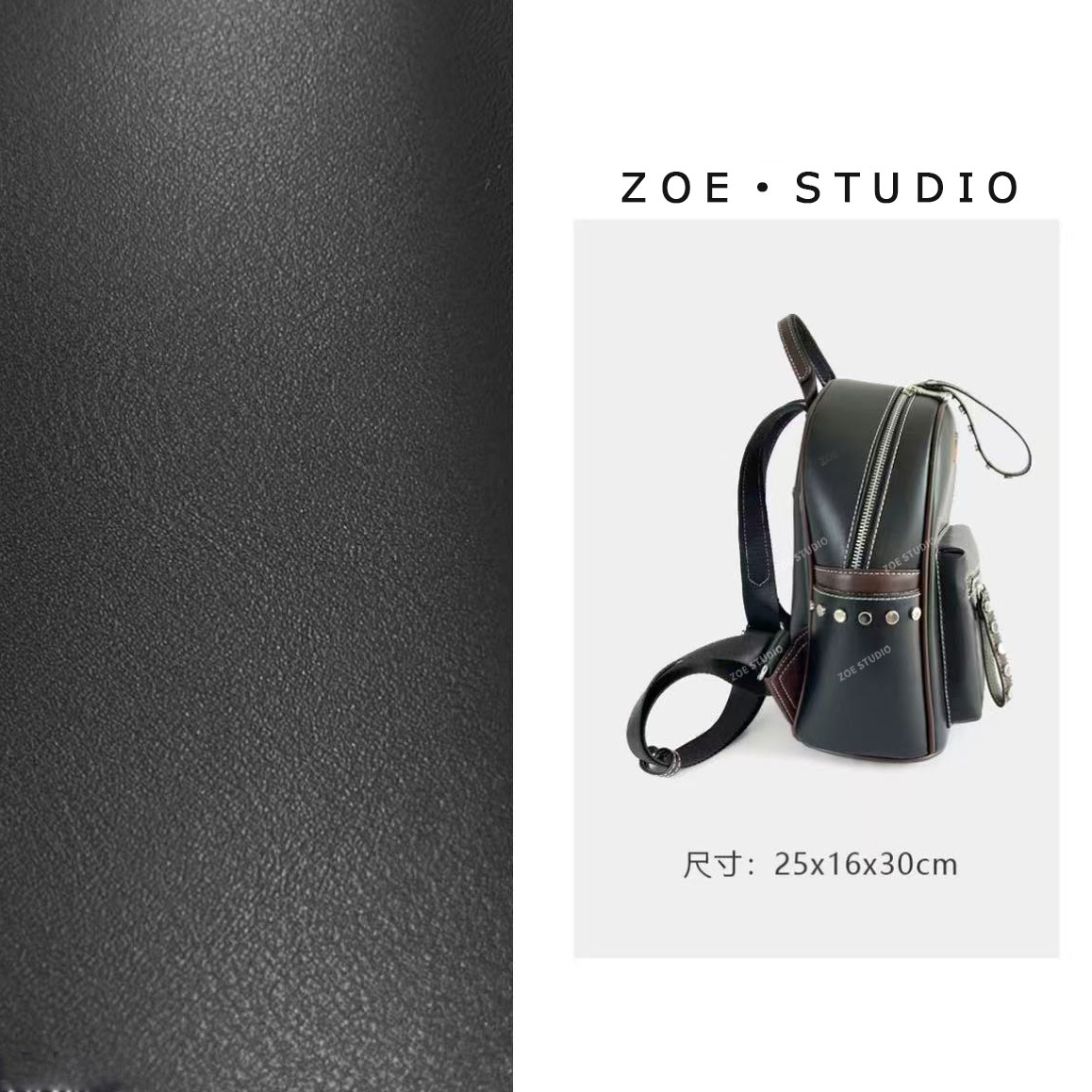 【佐伊甄选】（预）FES-5158-黑色时尚简约通勤休闲韩版气质托特包