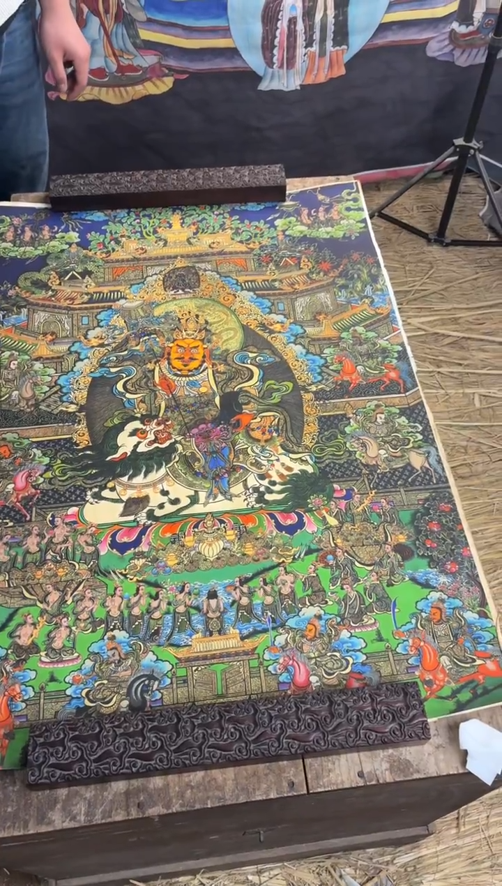 装裱画藏御梵臻高端精选链接W90