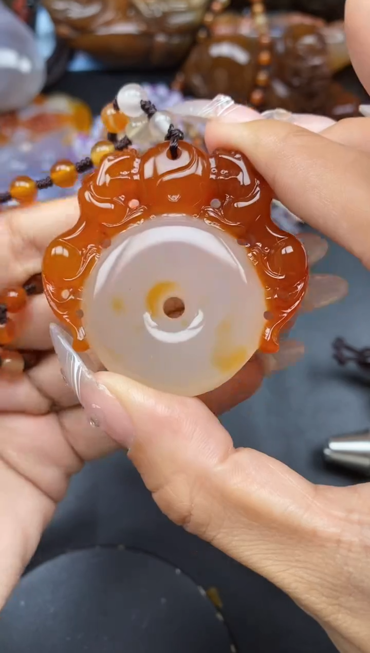 【闪购商品】玛瑙/玉髓颈饰未镶嵌ll