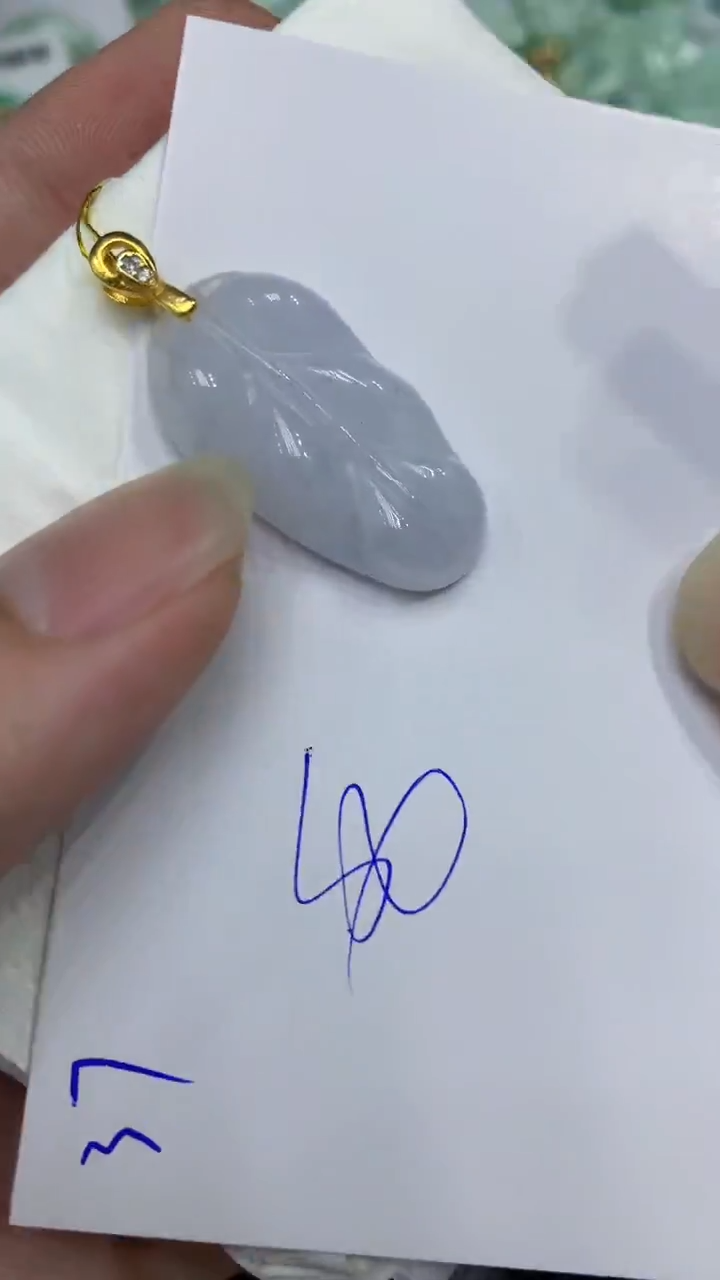 颈饰未镶嵌翡翠缅甸A货翡翠