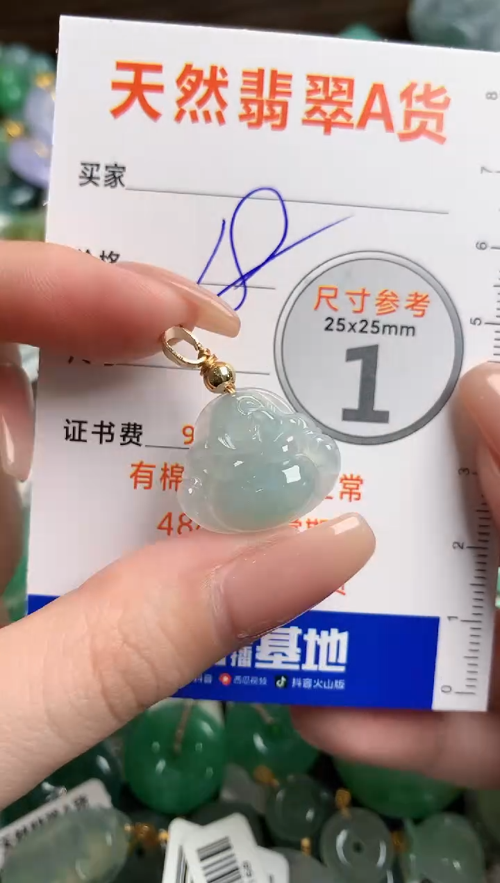 【闪购商品】翡翠颈饰未镶嵌13009259