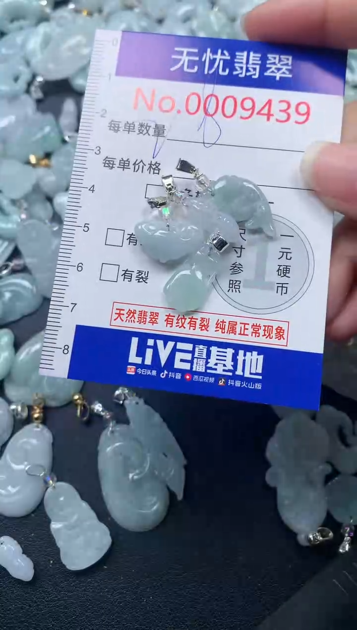 颈饰未镶嵌翡翠9438