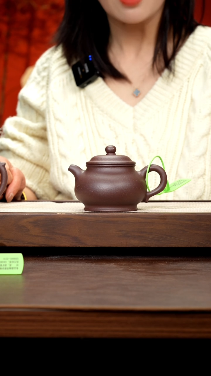 【闪购商品】紫砂茶壶黄龙山深井老紫泥潘壶