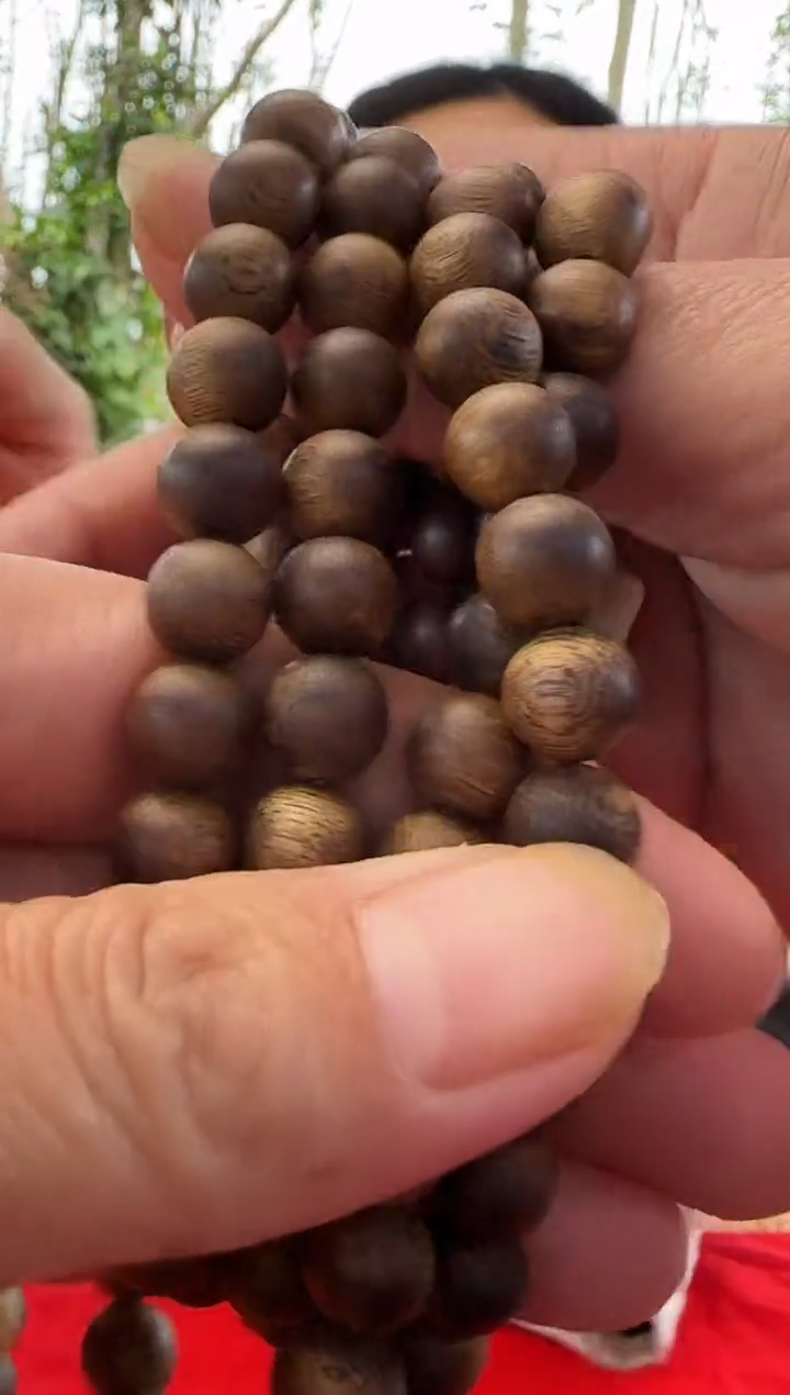 【闪购商品】沉香手串0.8 24g绿棋沉香手串多样性发一