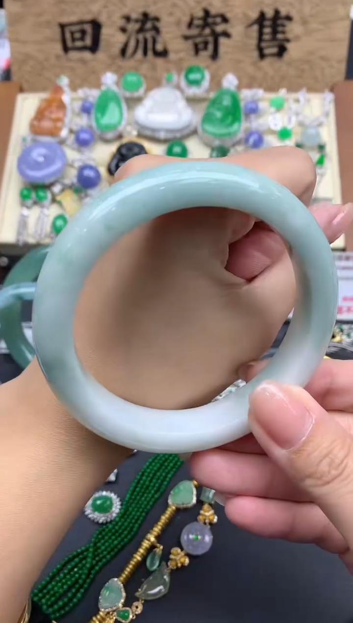 【闪购商品】翡翠手镯未镶嵌227-中国好珍宝