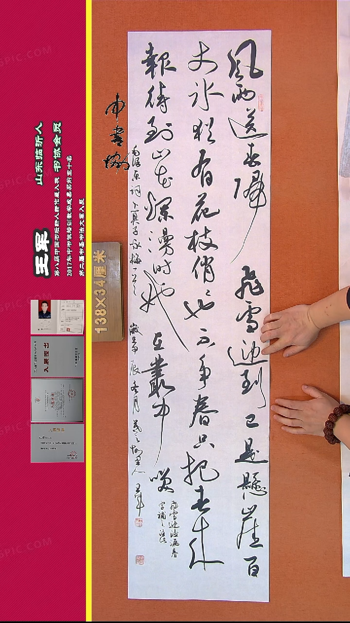 【闪购商品】书法425王军书法作品