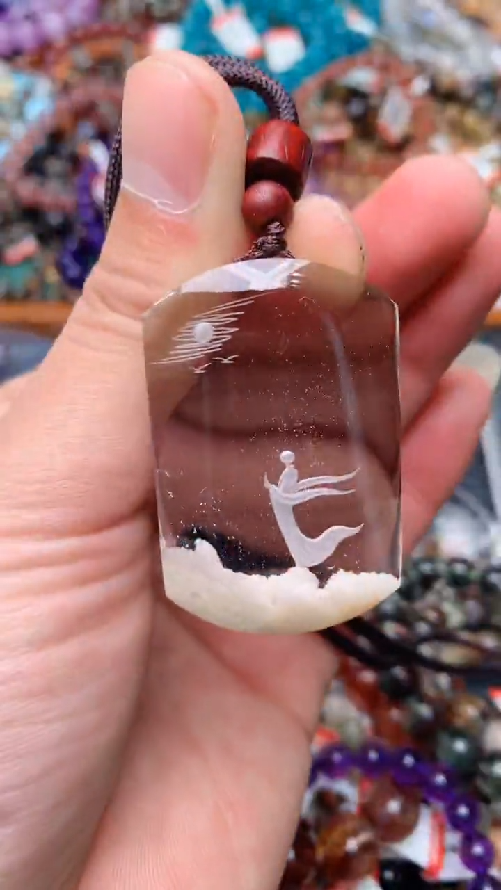 【闪购商品】水晶吊坠(赠链)未镶嵌202