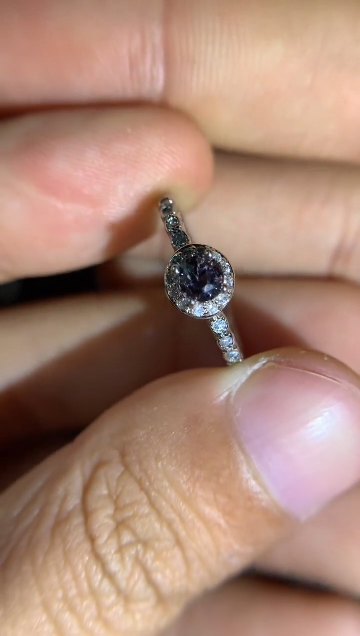 【闪购商品】尖晶石戒指合金天然