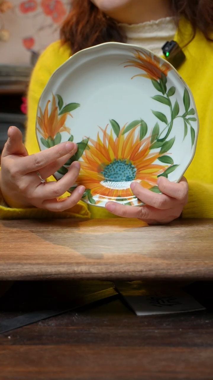 【闪购商品】瓷片福利  高温釉下彩手工手绘