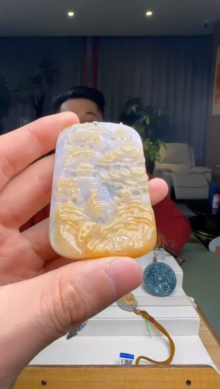 【闪购商品】翡翠吊坠(不含链)未镶嵌DY@@60B7J08869