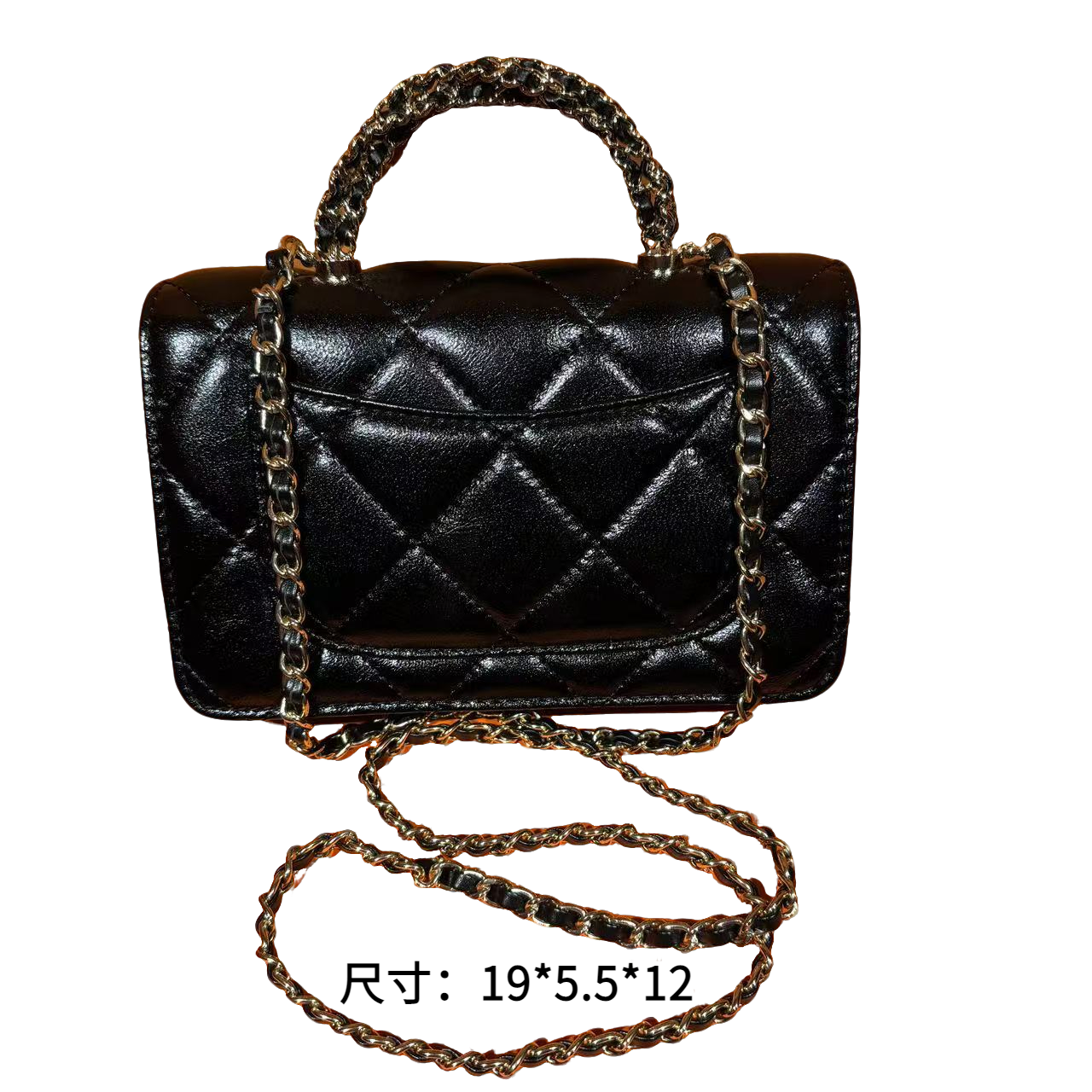 OUSHE欧奢A1—黑色高级手工女包