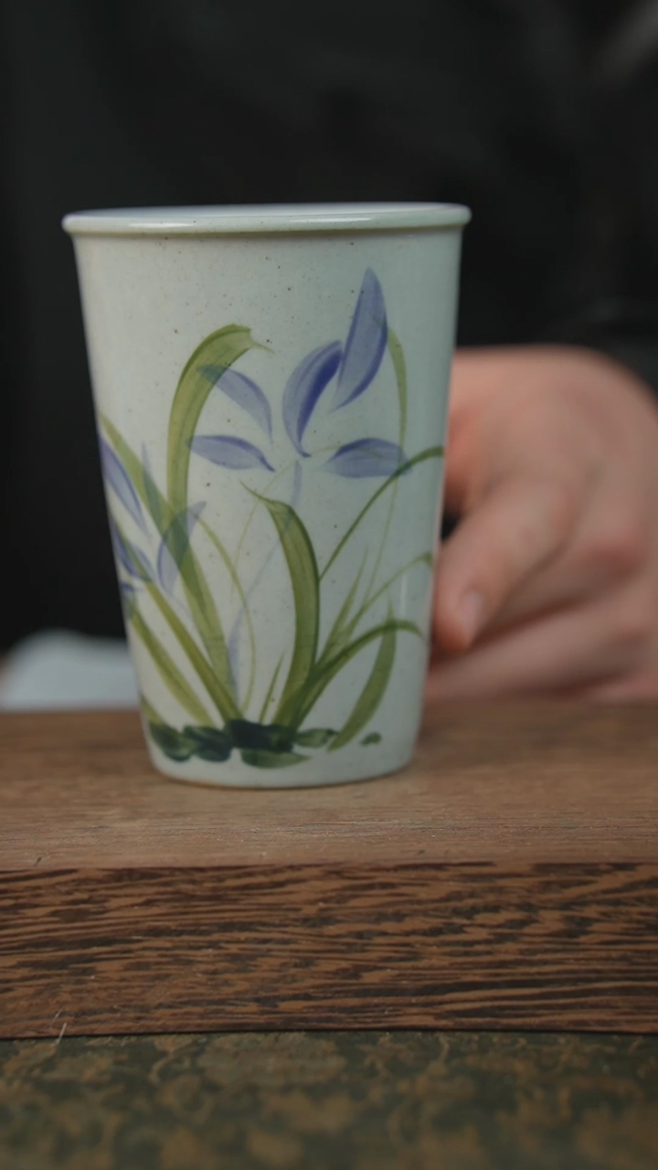 【闪购商品】杯子泥垚手作 景德镇手工手绘器物451